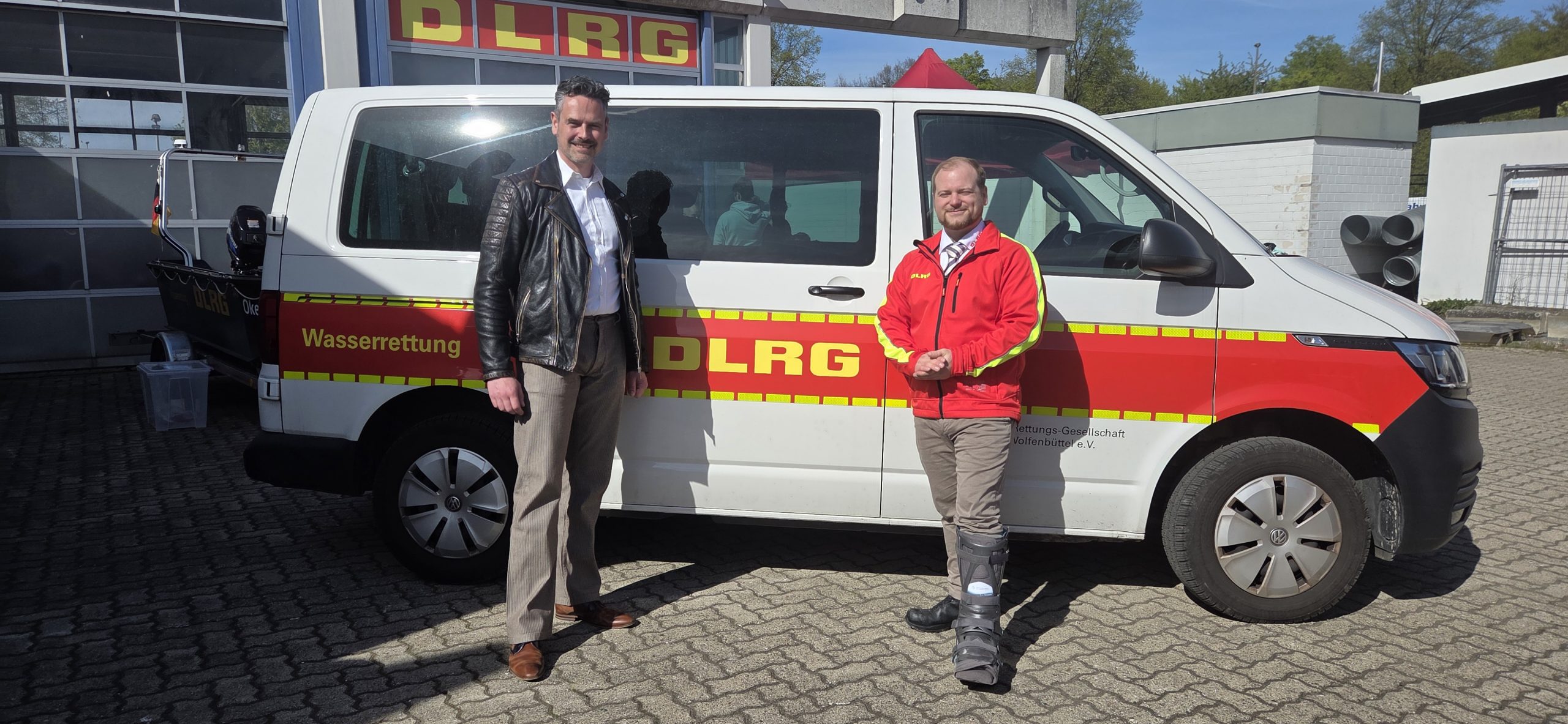 DLRG Wolfenbüttel eröffnete neues Vereinsheim in Halchter