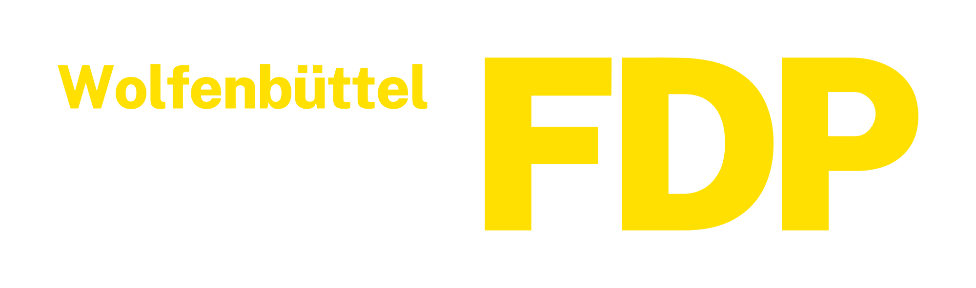 Logo FDP Wolfenbüttel gelb