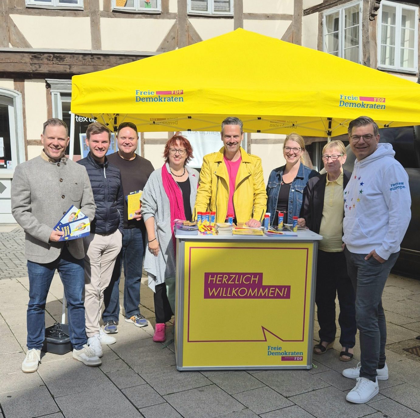 Wahlkampf trifft Familienfest: Politik zum Anfassen in der Wolfenbütteler Innenstadt