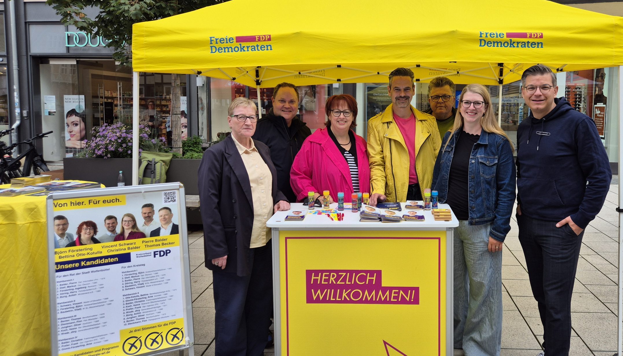 Jeder Wahltag ist ein Fest der Demokratie